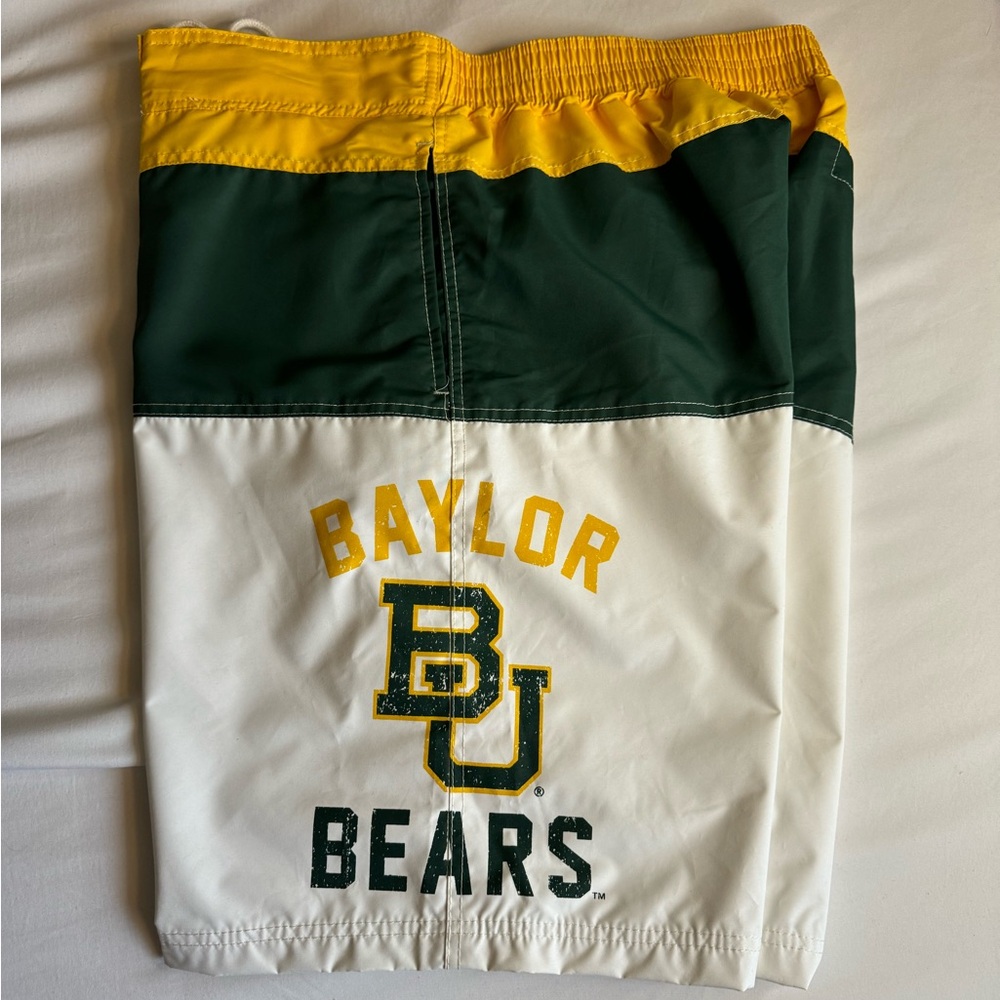 Baylor Bears G-III Carl Banks Shorts Large Swim Lined Pocket NCAA Mens